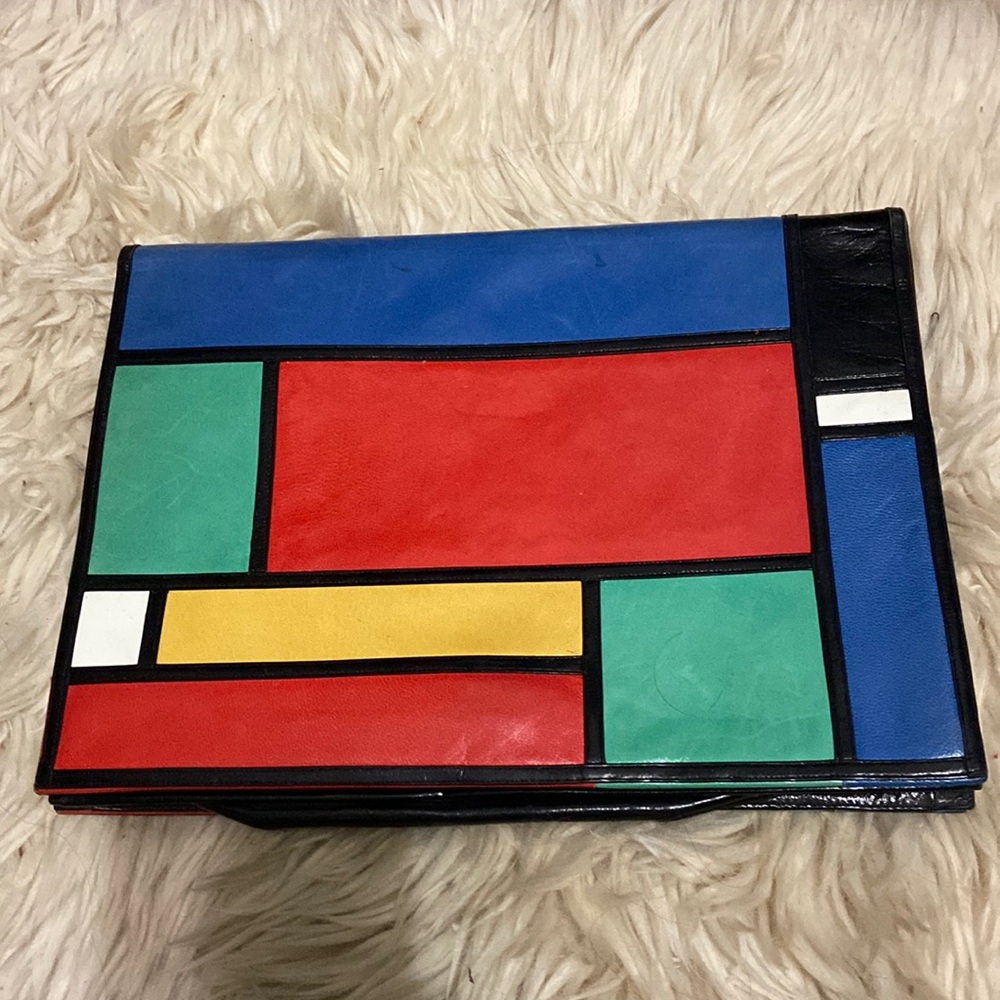 Andrea Pfister made in ITALY Colorful fun clutch